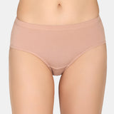 Women's Skin Full Coverage Medium Rise Hipster Panty - Set of 3