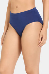 Women's Multicolor Mid Rise Full Coverage Hipster Panty - Set of 3
