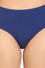 Women's Multicolor Mid Rise Full Coverage Hipster Panty - Set of 3