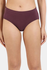 Women's Multicolor Mid Rise Full Coverage Hipster Panty - Set of 3