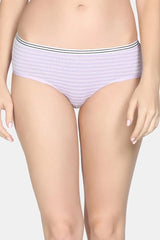 Women's Multicolor Low Rise Full Coverage Hipster Panty - Set of 3
