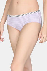 Women's Multicolor Low Rise Full Coverage Hipster Panty - Set of 3