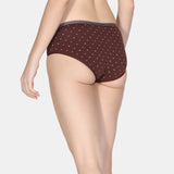 Women's Multicolor Low Rise Full Coverage Hipster Panty - Set of 3