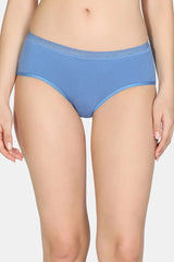 Women's Multicolor Low Rise Full Coverage Hipster Panty - Set of 3