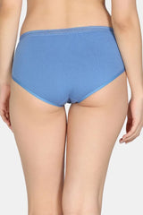 Women's Multicolor Low Rise Full Coverage Hipster Panty - Set of 3