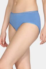 Women's Multicolor Low Rise Full Coverage Hipster Panty - Set of 3