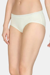 Women's Multicolor Low Rise Full Coverage Hipster Panty - Set of 3