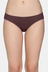 Women's Multicolor Low Rise Full Coverage Bikini Panty - Set of 3