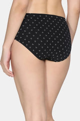 Women's Multicolor Mid Rise Full Coverage Hipster Panty - Pack of 3