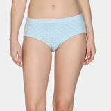 Women's Multicolor Medium Rise Full Coverage Hipster Panty - Set of 3