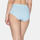 Women's Multicolor Medium Rise Full Coverage Hipster Panty - Set of 3