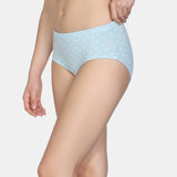 Women's Multicolor Medium Rise Full Coverage Hipster Panty - Set of 3