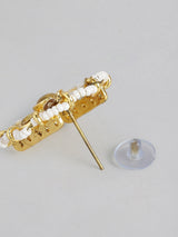 Women's Green Beads Ethnic Kundan Choker Necklace Earring & Ring Set-ZPFK10492