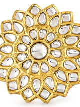 Women's Combo of 3 Wedding Collection Adjustable Finger Rings-ZPFK11498