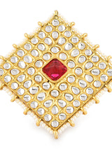 Women's Combo of 3 Wedding Collection Adjustable Finger Rings-ZPFK11498