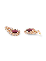 Women's Purple Multistrand Kundan Stones and Beads Choker Necklace Earring with Ring Set