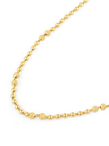 Women's Gold Tone Sleek Fusion Wear Bling Chain-ZPFK19058