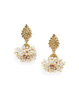 Women's Antique Gold Tone Traditional Jhumki Earring
