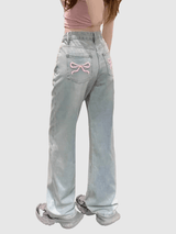 Women's Blue Casual Regular Fit Solid Jeans