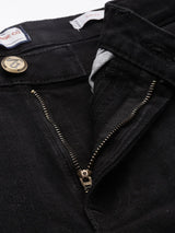Men's Black Casual Slim Fit Jeans