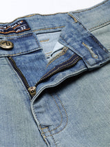 Men's Slim Fit Solid Mid Rise Shorts