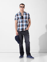 Men's Black Casual Regular Fit Jeans