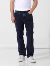 Men's Blue Casual Regular Fit Jeans