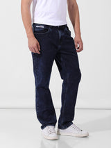 Men's Blue Casual Regular Fit Jeans