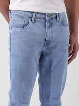 Men's Blue Casual Slim Fit Jeans