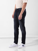 Men's Blue Casual Slim Fit Jeans