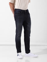 Men's Blue Casual Slim Fit Jeans
