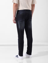 Men's Blue Casual Slim Fit Jeans