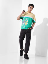 Men's Black Casual Regular Fit Solid Mid-Rise Jeans