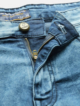 Men's Slim Fit Solid Low Rise Stretchable Jeans