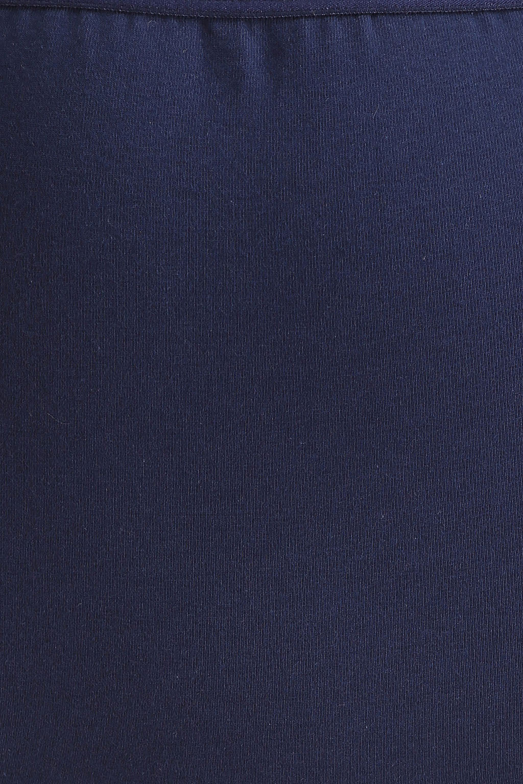 Women's Blue Solid Cotton Maternity Panty