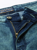 Men's Regular Fit Solid Mid Rise Stretchable Jeans