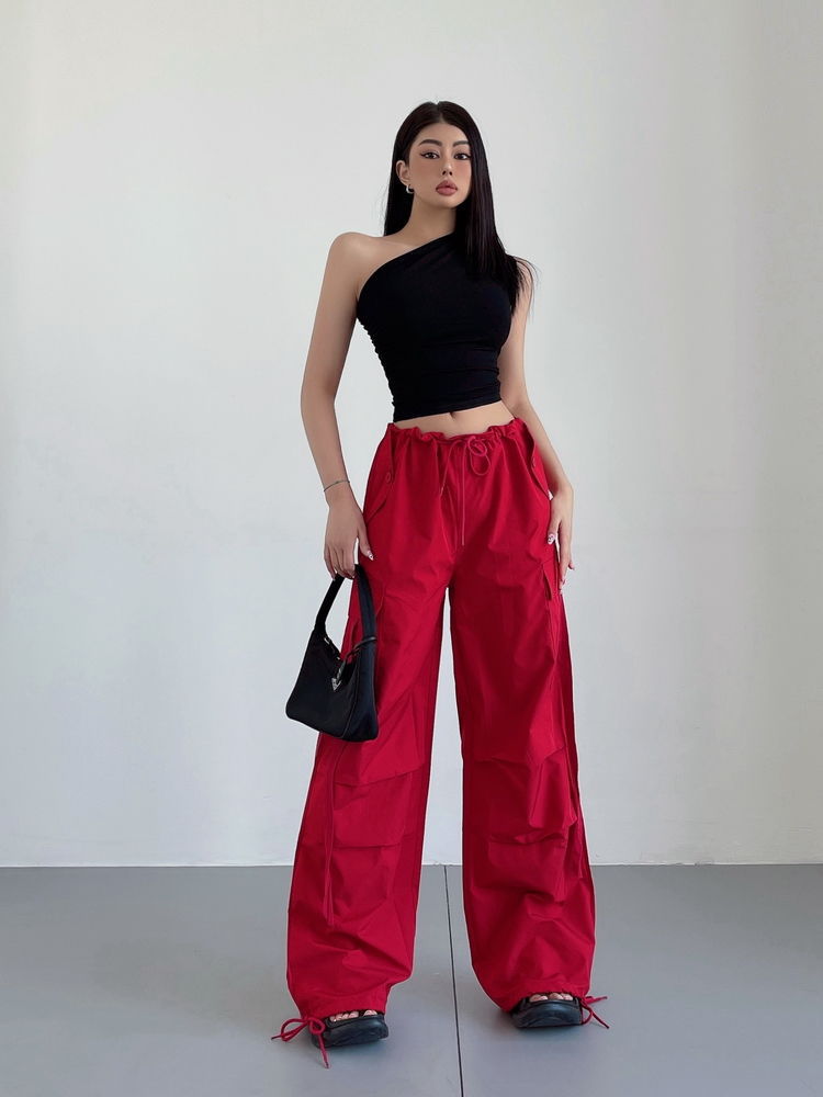 Women's Black Casual Skinny Fit Solid Top