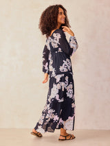 Women's Black Casual Fit and Flare Dress