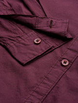 Men's Slim Fit Solid Full Sleeves Spread Collar Casual Shirt