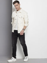 Men's Black Casual Slim Fit Jeans