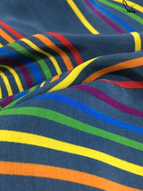 Women's Blue Modal Viscose Saree