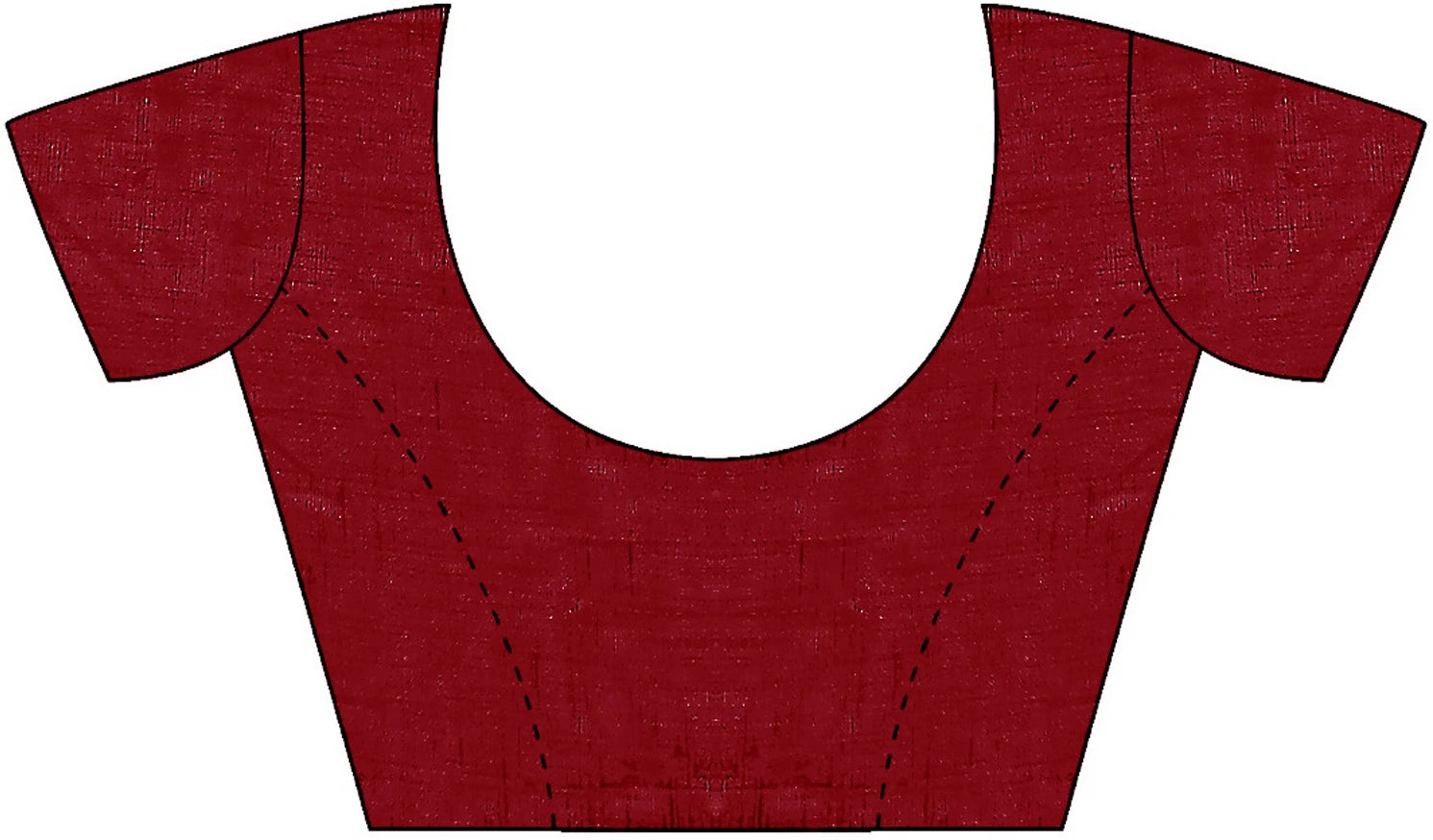 Women's Georgette Red Embellished Designer Saree with Blouse Piece