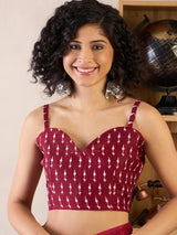Women's Cotton Yellow Printed Ready to Wear with Blouse Piece