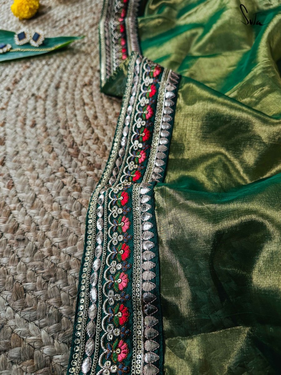 Women's Multicolor Silk Saree