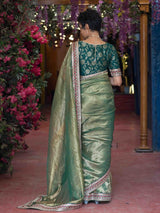 Women's Multicolor Silk Saree