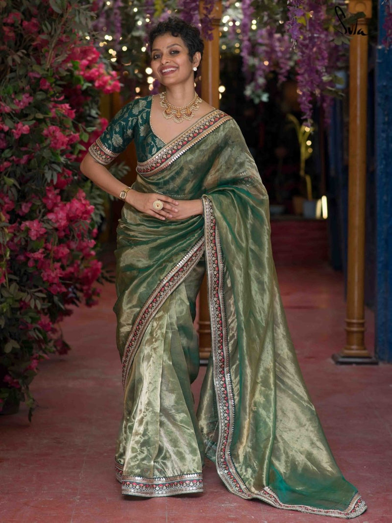 Women's Multicolor Silk Saree