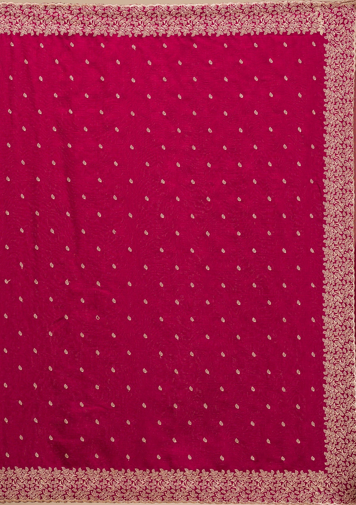 Women's Maroon Zariwork Soft Silk Saree