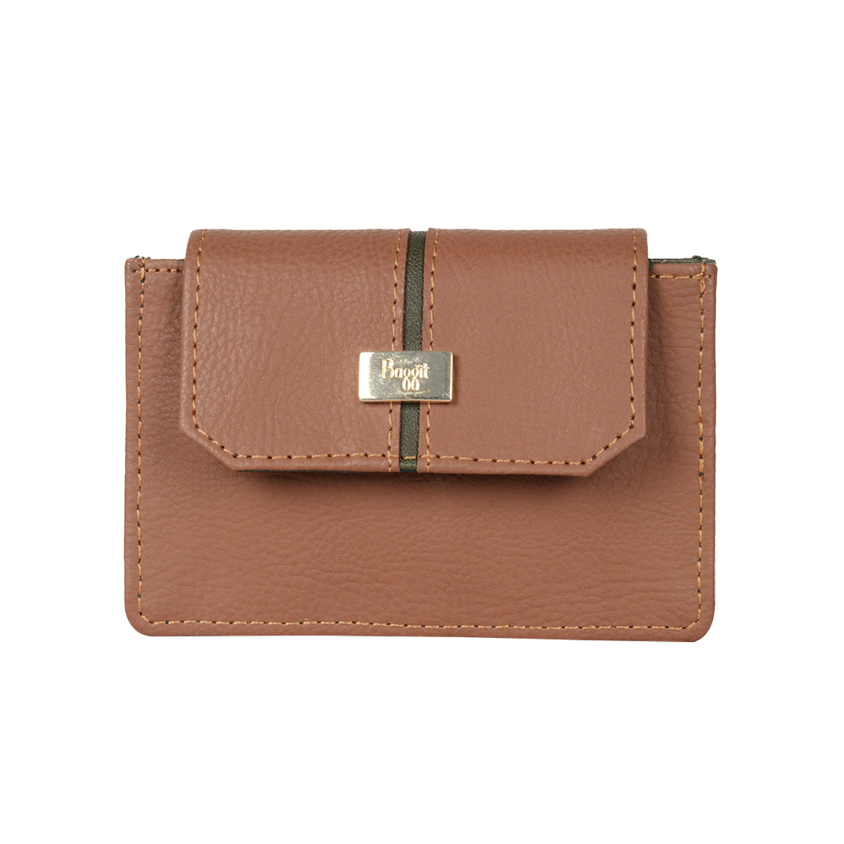 Women's Bustle Brown Small Harmonium Wallet