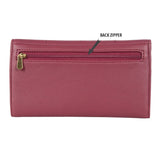 Women's Dragonfruit Red Large 3 Fold Wallet