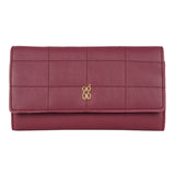 Women's Dragonfruit Red Large 3 Fold Wallet